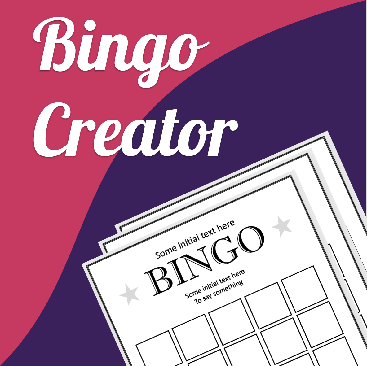 Bingo Creator